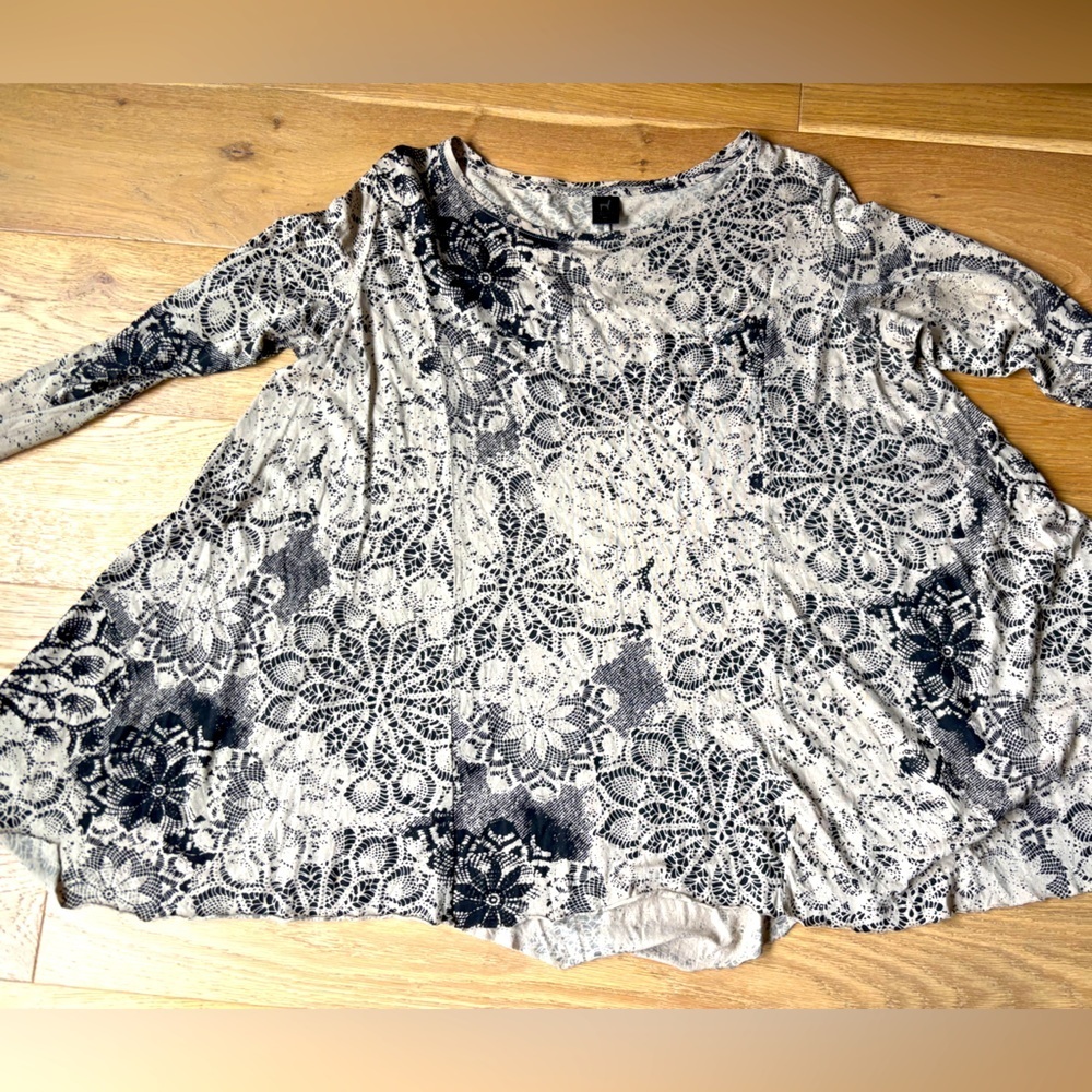 Peruvian connection relaxed fit top